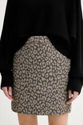 BOSS Orange szoknya bézs, mini, ceruza fazonú, 50545996 - bézs 42