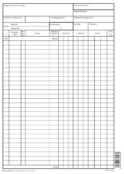 Bluering Raktárkészlet nyilvántartólap A4 B. 12-152 - tonerpiac