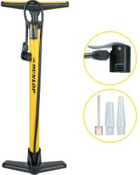 Dunlop Univerzális Kerékpárpumpa - 3 Adapter, Robusztus