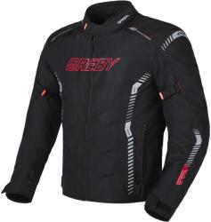 RSA Greby 2 motoros kabát fekete-szürke-piros