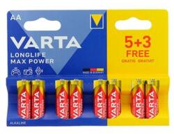 VARTA Varta Longlife Max Power LR6/AA elem 5+3 - 8db