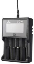 XTAR VC4 USB LI-ION / NiMh univerzalis töltő 1A (VC4)