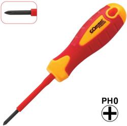 Commel VDE Philips (csillag) csavarhúzó, PH0 3x60mm, szigetelt, 1000V (370-211) (COMMEL-370-211)