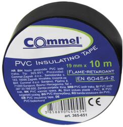 Commel Szigetelő szalag 15 x 10 m, fekete (365-601) (COMMEL-365-601)