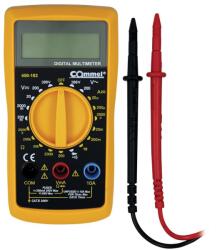 Commel Digitális multiméter, 3, 5 digites LCD, max. 300V AC/DC, szakadásvizsg. (450-102) (COMMEL-450-102)