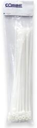 Commel Kábelkötegelő, rögzíthető fejjel, 7, 6 x 381 mm fehér, 25db/cs (365-147) (COMMEL-365-147)