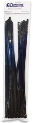 Commel Kábelkötegelő, oldható, 7, 5 x 370 mm fekete, 25db/cs (365-008) (COMMEL-365-008)
