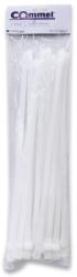 Commel Kábelkötegelő, oldható, 7, 5 x 300 mm fehér, 25db/cs (365-005) (COMMEL-365-005)