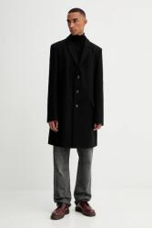 HUGO BOSS gyapjú kabát - fekete 50 - answear - 105 990 Ft