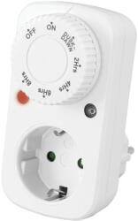 Commel Mechanikus időkapcsoló, alkonykapcsolóval, 230V 3500 W, IP44 (261-180) (COMMEL-261-180)