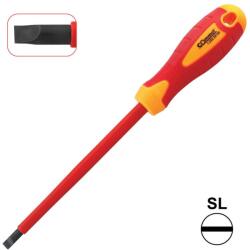 Commel VDE Lapos csavarhúzó, SL 6, 5x150mm, szigetelt, 1000V (370-206) (COMMEL-370-206)