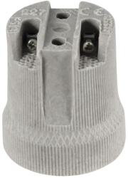 Commel Porcelán E27 foglalat, 250 V, 4A, T400 (016-131) (COMMEL-016-131)