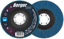 Berger INOX lamellás csiszolótányér F29 kúpos 115x22, 2 P60Z (010602-0083) - szerszamplusz