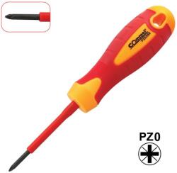 Commel VDE csavarhúzó, PZ0 3x60mm, szigetelt, 1000V (370-221) (COMMEL-370-221)