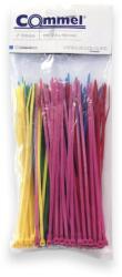 Commel Kábelkötegelő, színes csomag 2, 5 mm x 150mm, 150db/csomag (365-175) (COMMEL-365-175)