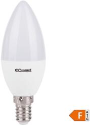 Commel LED izzó E14, 8W, 750lm, C37 gyertya, 3000K (305-203) (COMMEL-305-203)