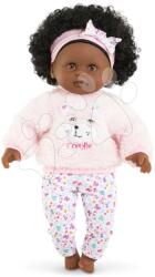 Corolle Játékbaba Bébé Calin Caroline Mon Premier Poupon Corolle barna pislogó szemekkel és 2 kiegészítővel 30 cm 18 hó-tól (CO100820)