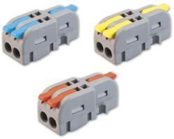 Commel Vezeték összekötő, nyitható, 1-2, 0, 2-2, 5(4)mm2 (9db) (365-480) (COMMEL-365-480)