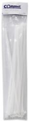 Commel Kábelkötegelő, oldható, 7, 5 x 370 mm fehér, 25db/cs (365-007) (COMMEL-365-007)