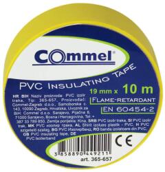 Commel Szigetelő szalag 19 x 10 m, sárga (365-657) (COMMEL-365-657)