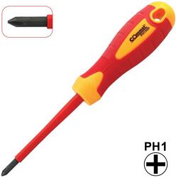 Commel VDE Philips (csillag) csavarhúzó, PH1 5x80mm, szigetelt, 1000V (370-212) (COMMEL-370-212)