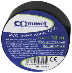 Commel Szigetelő szalag 19 x 10 m, fekete (365-651) (COMMEL-365-651)
