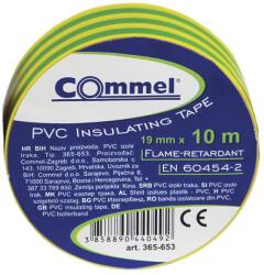 Commel Szigetelő szalag 15 x 10 m, zöld/sárga (365-603) (COMMEL-365-603)