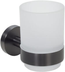 BISK Erga Skala, pohár fogkeféhez, grafit, ERG-08393 (ERG-08393)