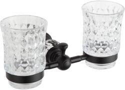 Mexen tartozékok, ESTELA kefetartó, fekete, 7011552-70 (7011552-70)