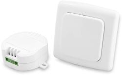 Commel Vezeték nélküli kapcsoló, 30m, max 1000W, 16A, fehér (265-121) (COMMEL-265-121)