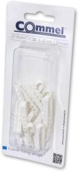Commel Kábelrögzítő tipli, 3-6mm - 15db/csomag (365-311) (COMMEL-365-311)