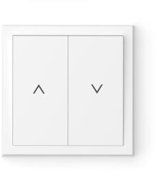 Commel Adria Redőnykapcsoló, 10A, kerettel, fehér (043-507) (COMMEL-043-507)