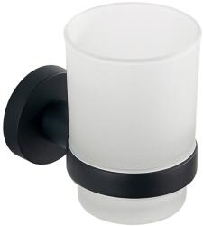 Aqualine Aqualine, SAMBA csésze, matt üveg, fekete, SB204 (SB204)