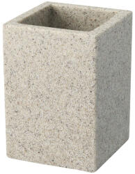 BISK Erga Sand, álló fogkefe pohár, homok, ERG-01596 (ERG-01596)