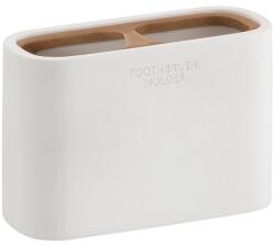 Gedy Gedy, NINFEA álló pohár, fehér matt/bambusz, 139802 (139802)