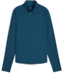 PUMA Women's Zipped Baselayer Top - Ocean Tropic