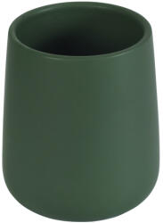 BISK Erga Nero, álló fogkefe pohár, zöld matt, ERG-08358 (ERG-08358)