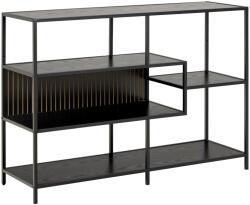  Könyvespolc Norsica Sevferi 191 (Fekete hamu + Fekete)