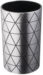 BISK Erga Star, álló kozmetikai pohár, ezüst, ERG-07122 (ERG-07122)