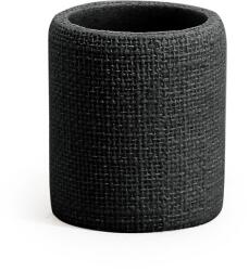 BISK Erga Craft, álló fogkefe pohár, matt fekete, ERG-08571 (ERG-08571)