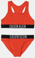Calvin Klein kétrészes gyerek fürdőruha piros, KY0KY00091 - piros 164-176