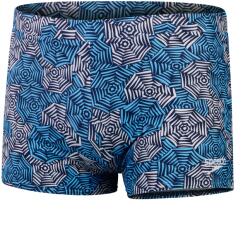Speedo Бански гащета Speedo Men's Escape Swimming Trunks - Blue/White
