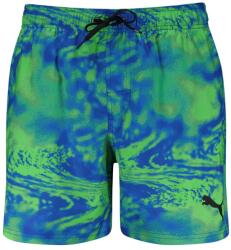 PUMA Бански гащета Puma Men's Printed Woven Swim Shorts - Blue / Green