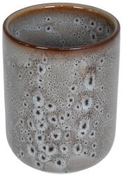 BISK Erga BARI, álló fogkefe pohár, szürke-fekete, ERG-08251 (ERG-08251)