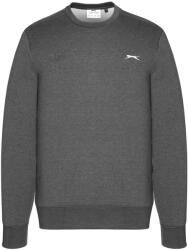 Slazenger Мъжка поларена блуза Slazenger Fleece Crew Sweater Mens - Charcoal Marl