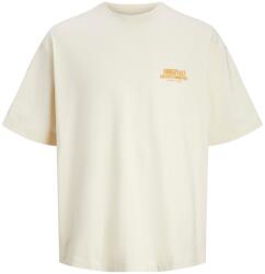 Jack and Jones Тениска Jack and Jones Men's Bury Regular Fit T-Shirt - Antique White