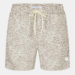 Threadbare Бански гащета Threadbare Men's Contour Swim Shorts - Taupe