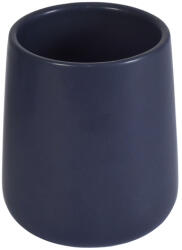 BISK Erga Nero, álló fogkefe pohár, kék matt, ERG-08357 (ERG-08357)