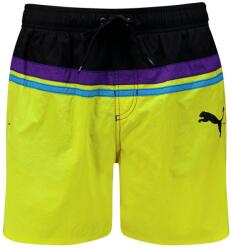 PUMA Бански гащета Puma Men's Heritage Mid-Length Swim Shorts - Yellow/Peacoat