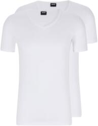 Boss Тениска Boss Men's HBB Slm Tirt Slim-fitting Stretch Cotton T-shirt - White